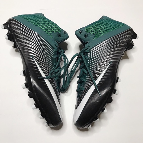 New Nike VPR Green & Black Cleats - Picture 4 of 9